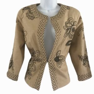 Embroidered Silk Jacket Marisa Christina
